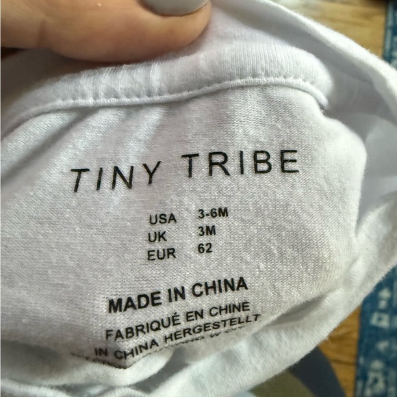 Tiny Tribe Tee - Size 3-6 Months - Picture 2 of 2